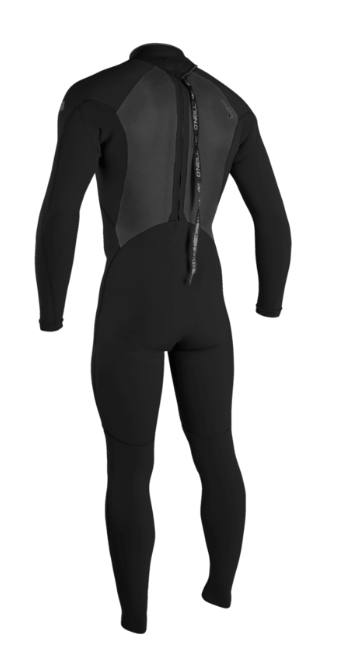 O'Neill Men's Epic 3/2mm Back Zip Wetsuit |  BLK/BLK/BLK
