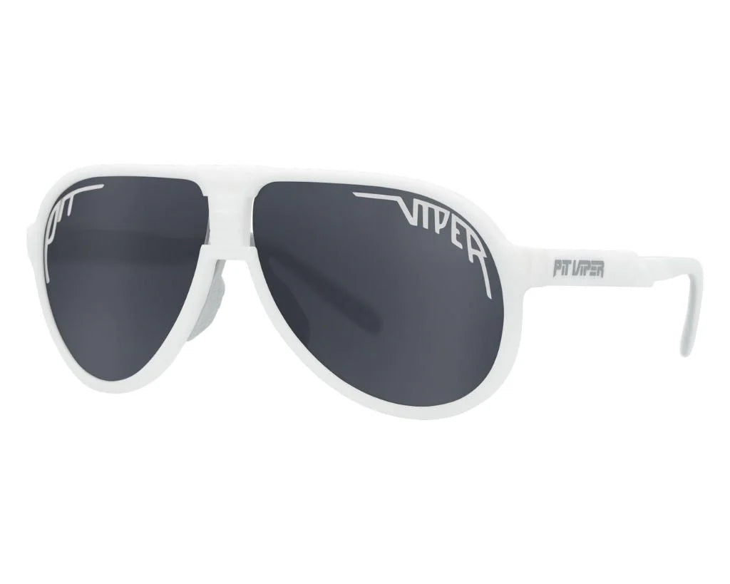 Pit Viper The Miami Jet Nights Sunglasses Jet Hawk | Polarized Silver