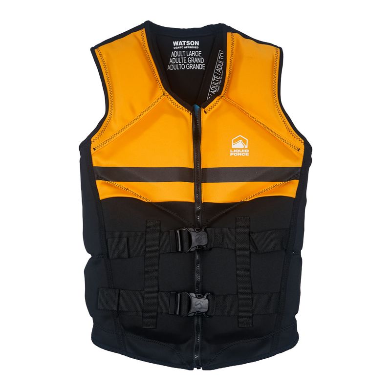 Liquid Force Men's Watson | CGA Life Vest | Orange/Black