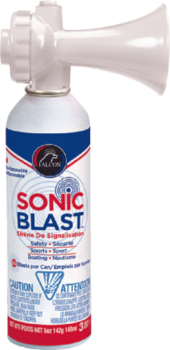Falcon Sonic Blast Horn 5oz White Ea FSB5 | 24