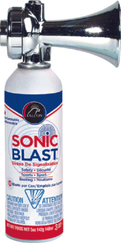Falcon Sonic Blast Horn 5oz Chrome Ea FSB5C | 24