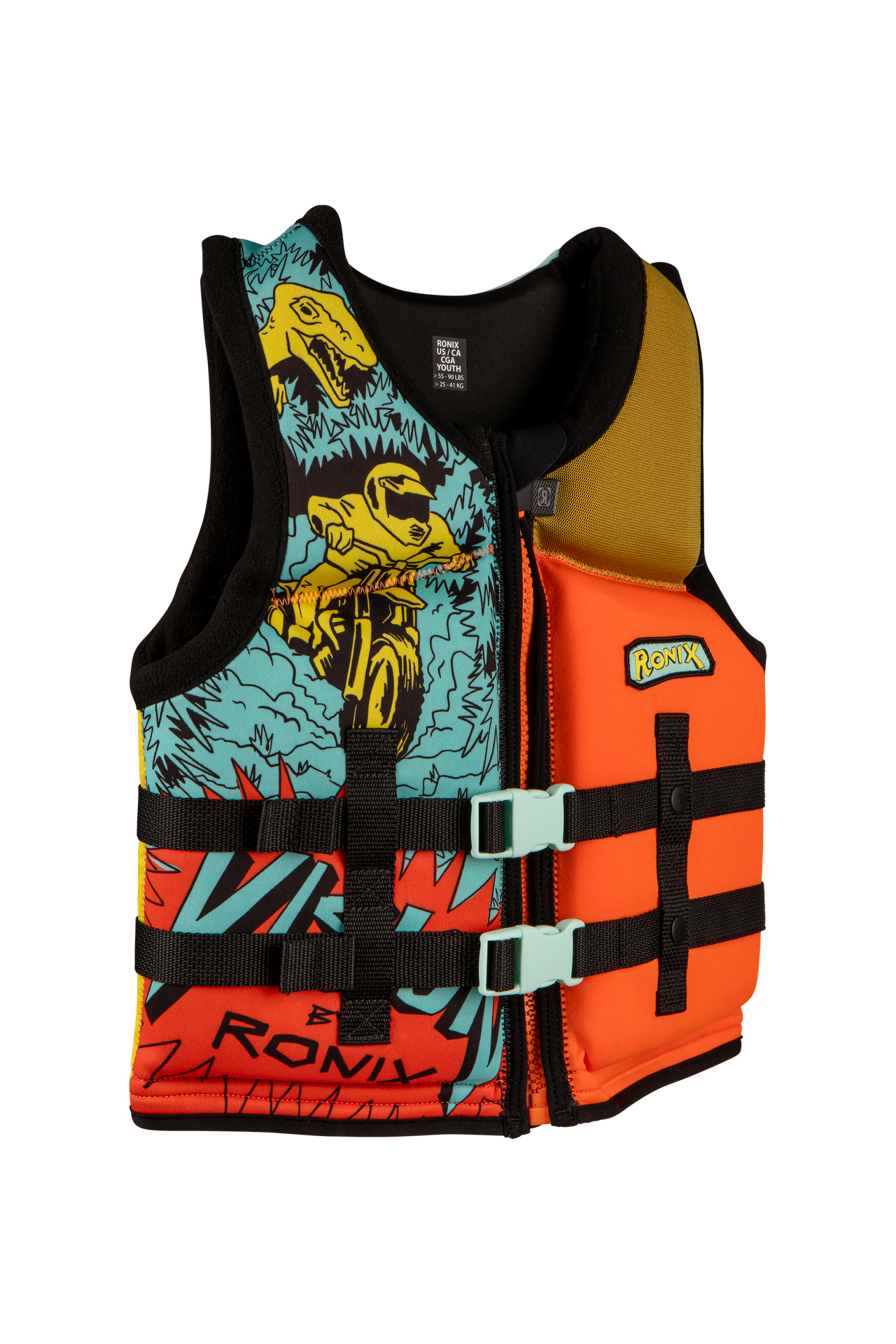 Ronix Youth Boy's Vision CGA Life Vest | 50-90lbs