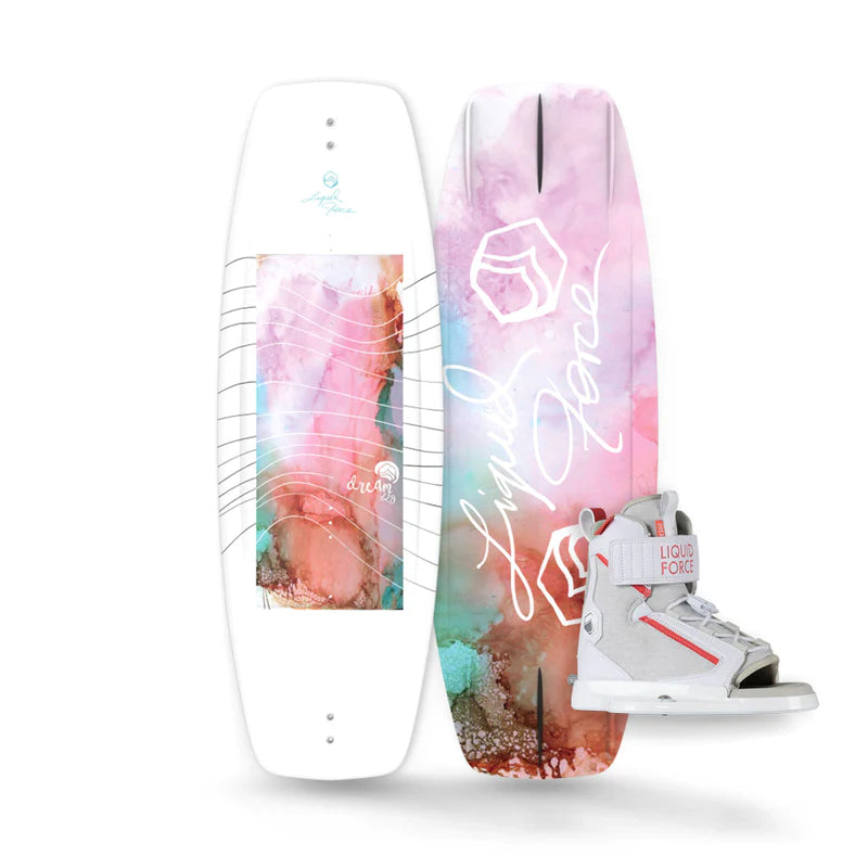 Liquid Force Dream Youth Wakeboard w/ Dream Boots Package