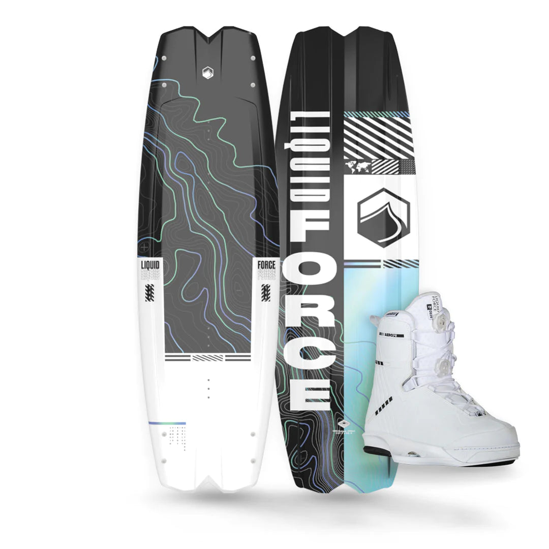 Liquid Force Remedy Wakeboard w/ Aero 6X Boots Package