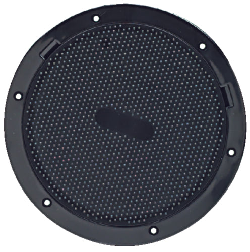 Black) - 1 - Beckson 20cm Clear Centre Screw-Out Deck Plate - Black