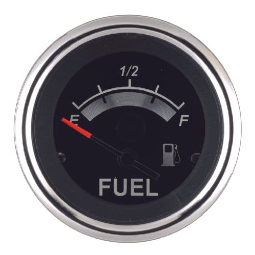 Sierra Black Sterling Fuel Gauge 2" 1-67021P | 2023
