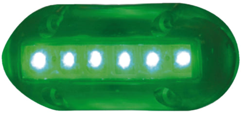 T-H Marine LED Hi Intensity Underwater Light Green LED-51868-DP | 24
