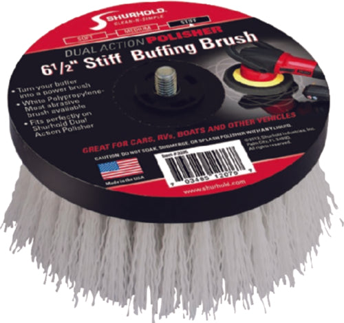 Shurhold Dual Action Polisher Scrub Brush Stiff 3205 2023