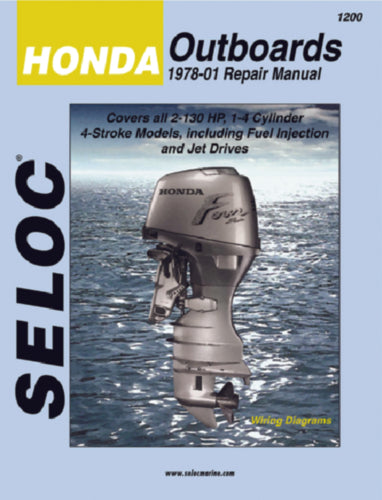 Seloc Manual Honda O/B 1978-2001 1200 2023