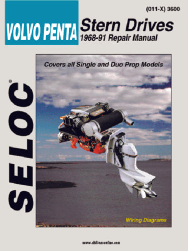 Seloc Manual Volvo Penta Stern Drive 1968-1991 3600 2023