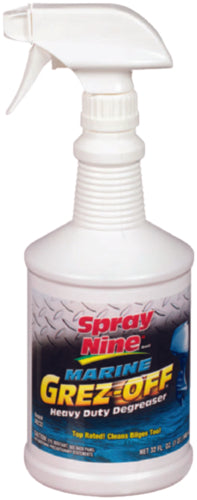 Spray Nine Grez-Off Degreaser Cleaner 32oz 30232 | 24