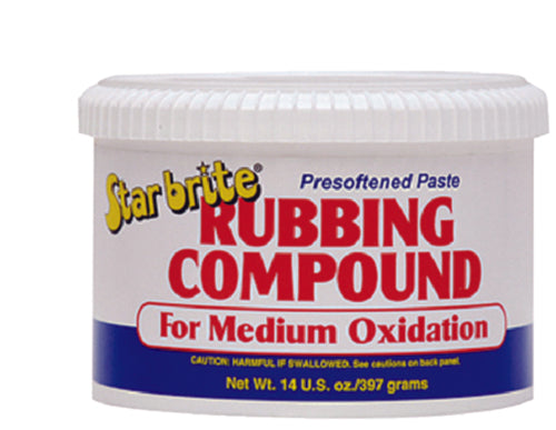 Starbrite Rubbing Compound Medium Oxidation 14oz 82614