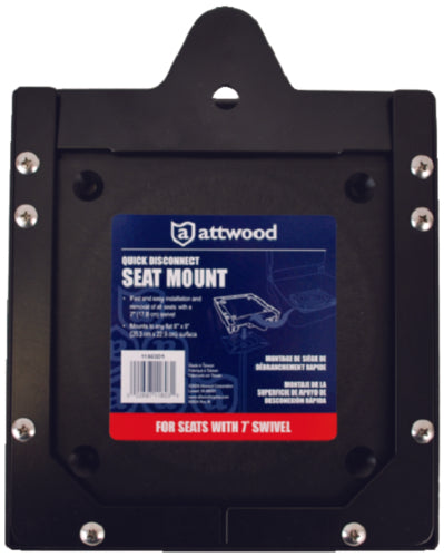 Attwood Quick Disconnect Seat Mount 7" 11603D1 | 2024