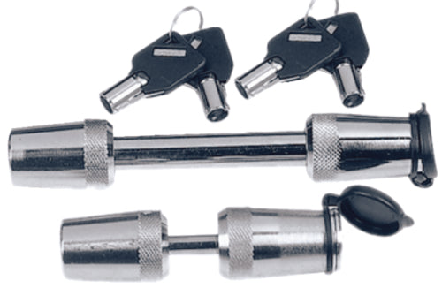 Trimax Hitch Receiver & Coupler Lock Set Keyed Alike Chrome TM-31 | 2023