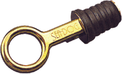 Seadog Drain Plug Snap Handle w/Out Chain 1" Brass Ea 520070-1 | 2024
