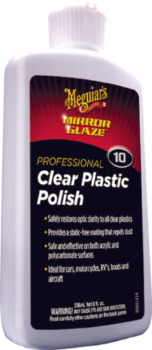 Meguiars Clear Plastic Polish 8oz M1008