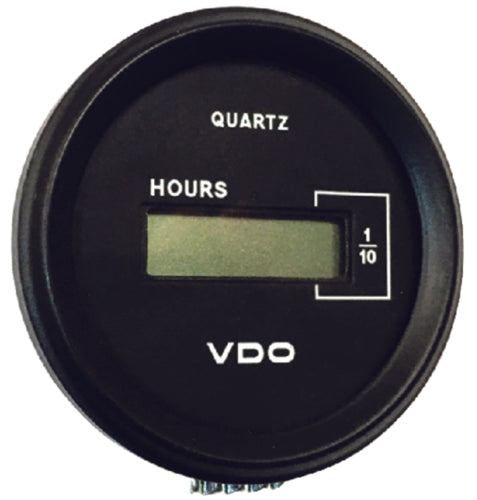 Seachoice Digital Hourmeter 2-1/16" Black/Black 50-15271
