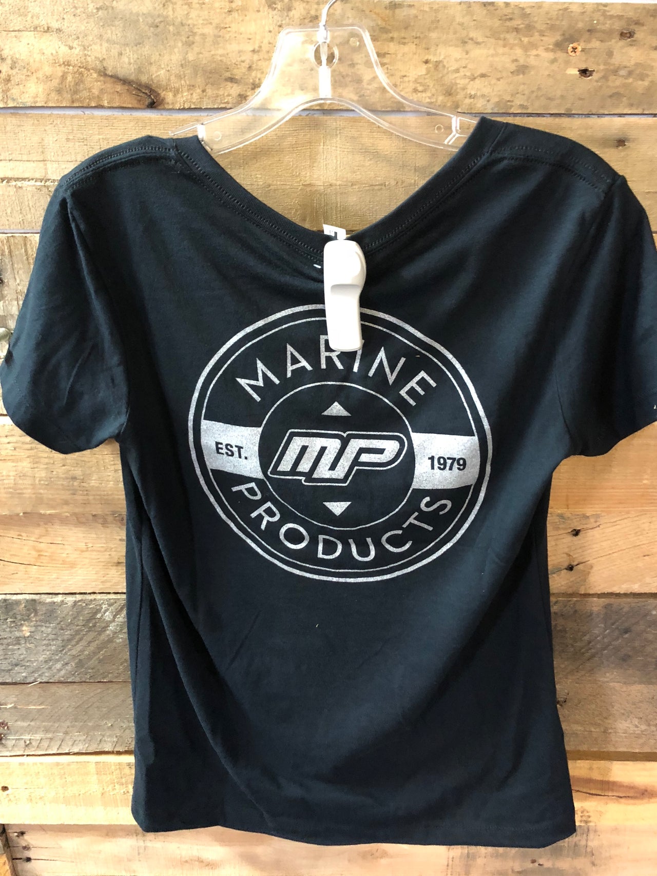 MP Metallic Print T-Shirt - Blk