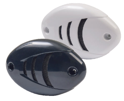 Seachoice Low Profile Drop-In Hidden Horn w/Blk & Wht Grills 50-14613