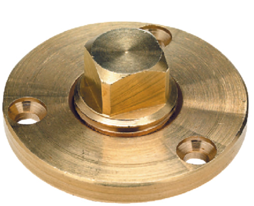 Seachoice Garboard Drain & Plug Comp 1/2" Bronze 50-18751