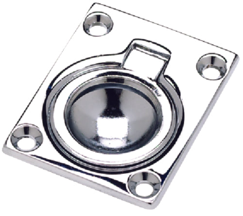 Seachoice Flush Ring Pull 1-3/4" Chrome 50-36601