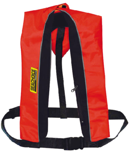 Seachoice Life Vest Type V Inflatable 33G Manual Red/Blk 50-85830