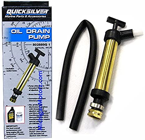 Mercury/Quicksilver Oil Drain Pump Assembly 802889A 1 2023