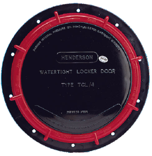 Whale Watertight Locker Door 7" Black LD-4000 | 2024