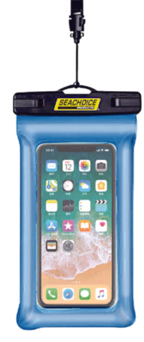 Seachoice Waterproof Floating Phone Holder 4"x8" Blue 50-86851