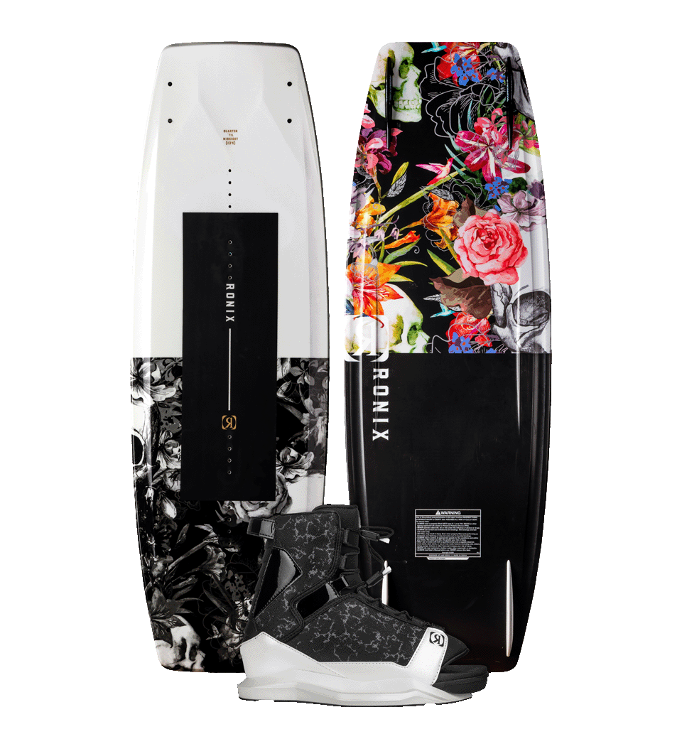 Ronix Women's Wakeboard Package - Quarter 'Til Midnight w/ Halo Boots | Sale!
