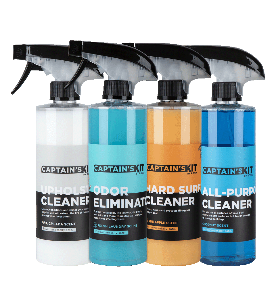 Ronix Captain's Kit Cleaners Pineapple | Hard Surface Cleaner