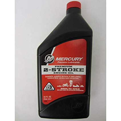 Mercury Premium 2-Cycle TC-W-3 O/B Oil 32oz Ea 92-858021K01