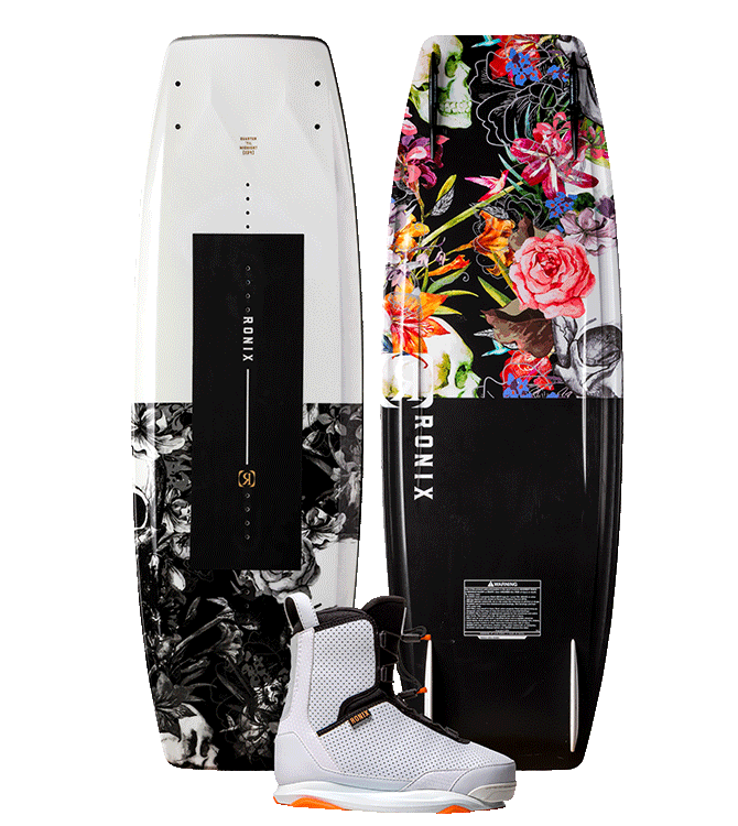 Ronix Quarter 'Til Midnight w/ Rise Women's Wakeboard Package | Sale!