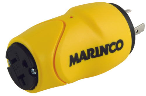 Marinco Shorepower EEL Straight Adapter Dock Side Male 20A S20-15