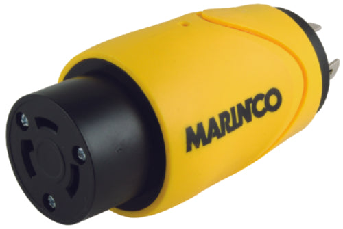 Marinco Shorepower EEL Straight Adapter Dock Side Male 20A S20-30 | 24