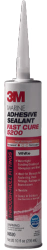 3M 5200 Fast Cure Adhesive/Sealant White 10oz 06520