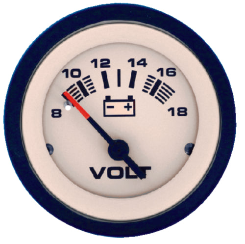 Sierra Sahara Voltmeter 8-18 VDC 2" 1-59708P 2023
