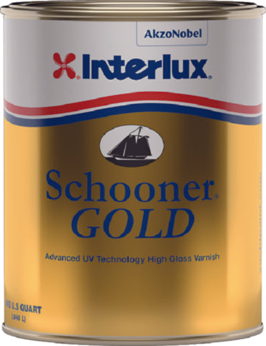 Interlux Schooner Gold Varnish Qt YVA500QT | 24