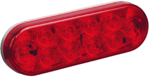 Wesbar LED Trailer Waterproof Red Stop/Tail/Turn Light 6" Only 283561 | 2024