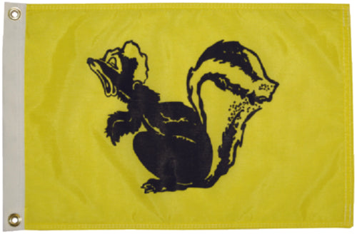 Taylor Glo Skunk Flag 12"x18" Nylon 1718 | 2023