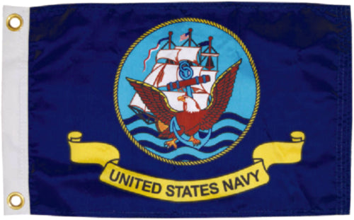 Taylor U.S. Navy Flag 12"x18" Nylon 5621 | 24