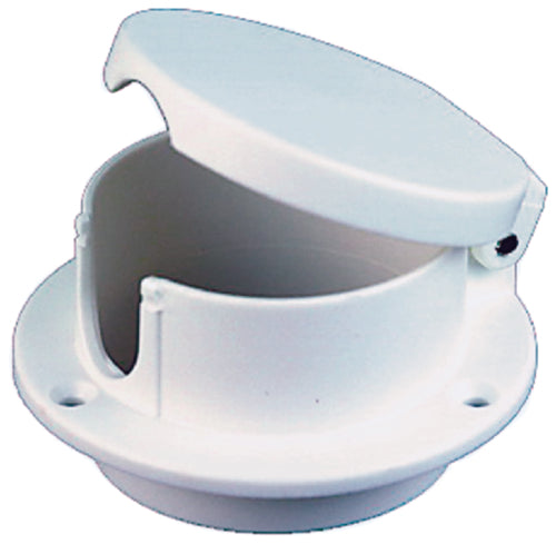 Perko Anchor Rope Deck Pipe White 1057-DP0-WHT