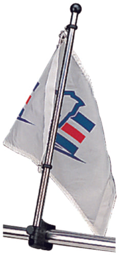 Seadog Rail Mnt Flag Pole 15-1/4" 327122-1