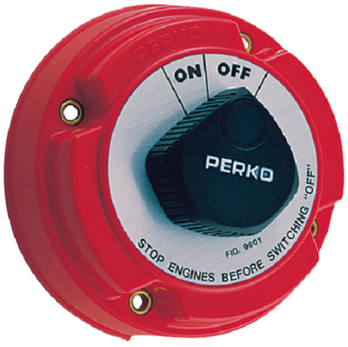 Perko Battery Switch On/Off 9601-DP