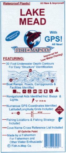 Fish-N-Map Lake Mead 03205
