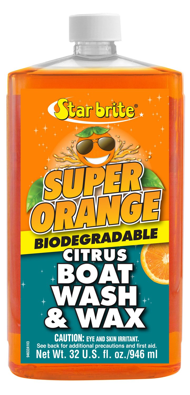 Starbrite Super Orange Citrus Boat Wash & Wax 32oz 94632