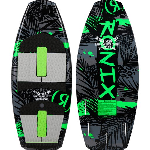 Ronix Super Sonic Space Odyssey Powertail Traditional Wakesurf Board