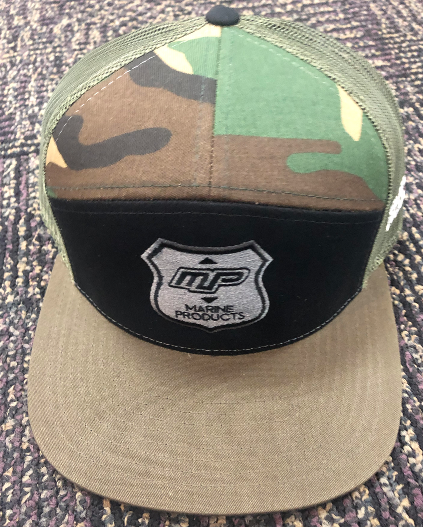 Marine Products MP Camo/Loden Hat 7P Snap Back | 2019