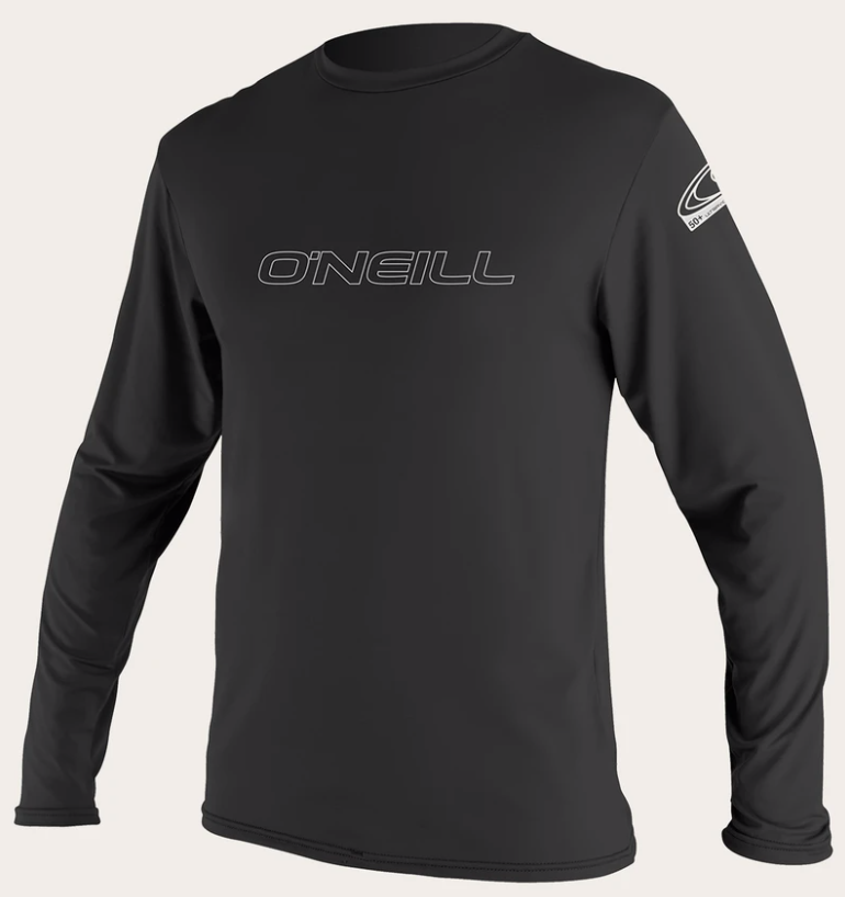 O'neill Basic UPF 50+ L/S Sun Shirt BLK | 2020