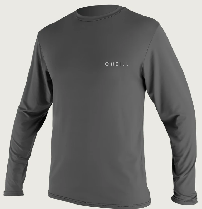O'neill Men's Basic Skins UPF 30+ L/S Sun Shirt GRAPHITE | 2020